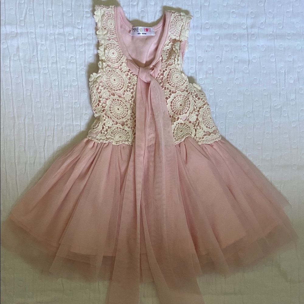 Mae li rose baby dress